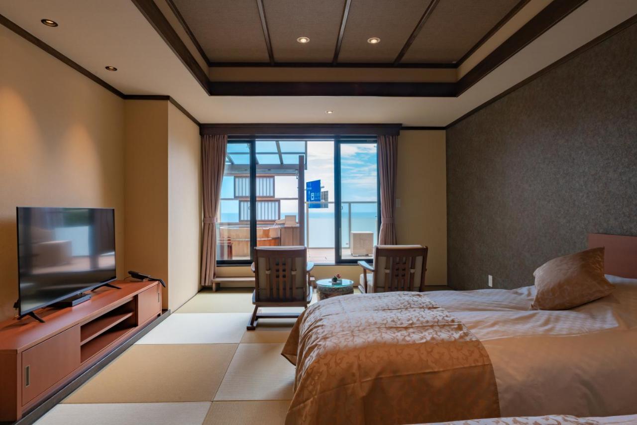 Hotel Isoaruki No Yuyado Ushiogumo -6 Years Or Older- à Kawazu Extérieur photo