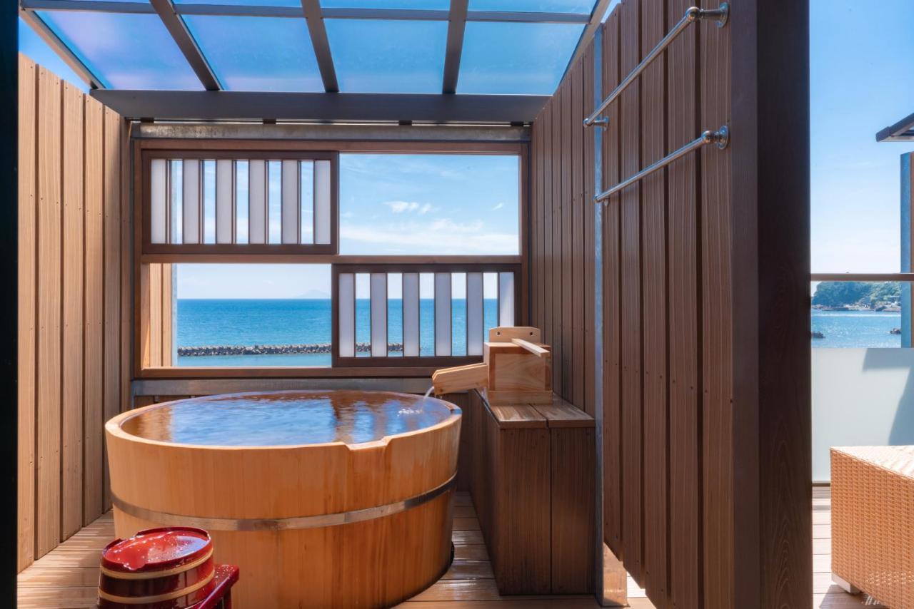 Hotel Isoaruki No Yuyado Ushiogumo -6 Years Or Older- à Kawazu Extérieur photo
