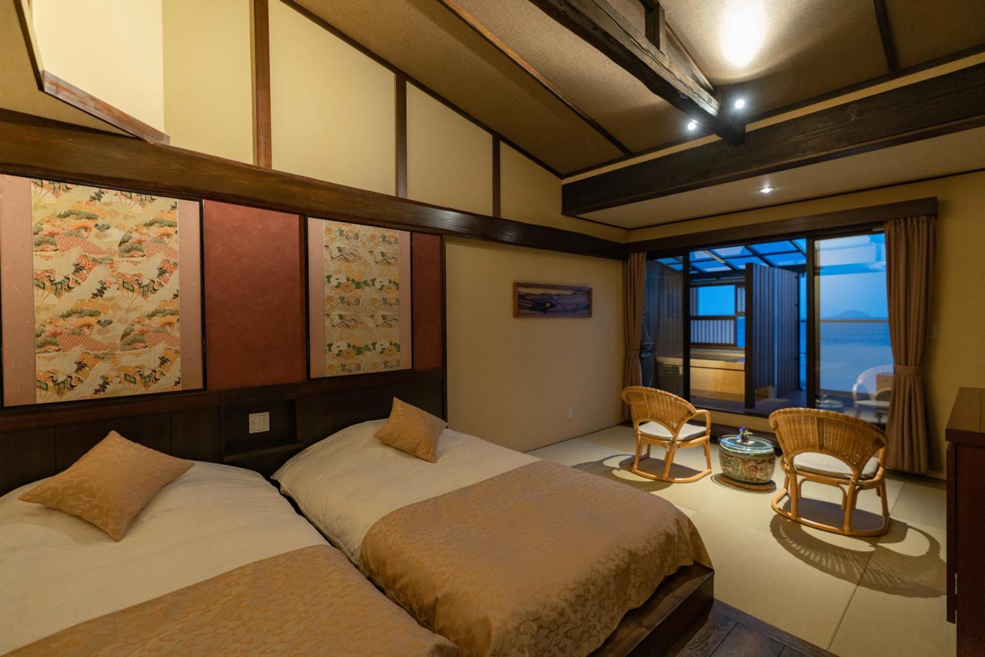 Hotel Isoaruki No Yuyado Ushiogumo -6 Years Or Older- à Kawazu Chambre photo
